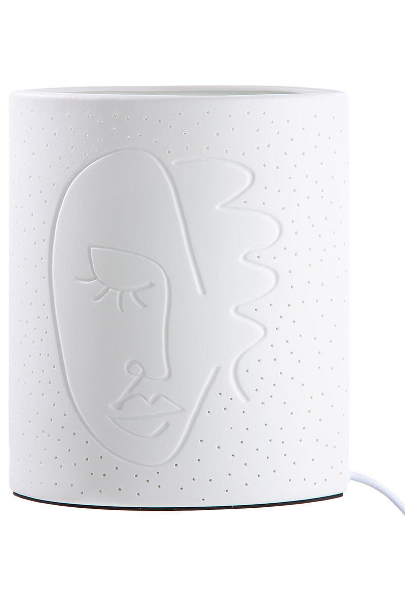 Porcelánová stolová lampa 