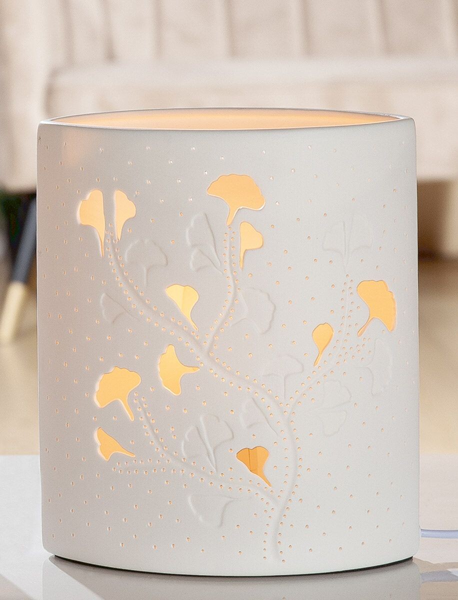 Porcelánová lampa Ginkgo 