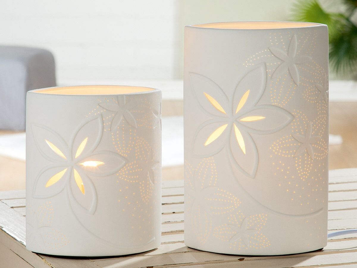 Porcelánová stolová lampa 