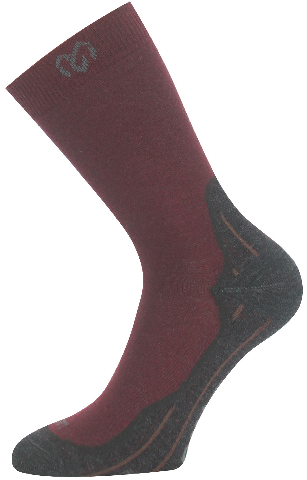 Lasting merino ponožky WHI 380 vínová Veľkosť: (38-41) M 8596445228182