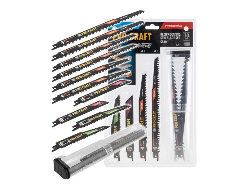 Krájače na pílové chvosty PROCRAFT SB10 10ks