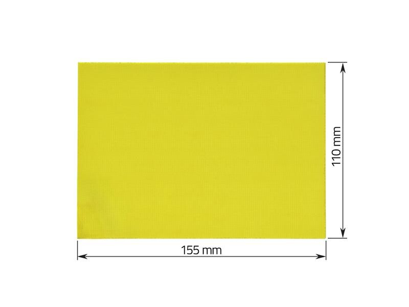 Epoxidová izolačná doska 0,5 x 155 x 110 mm pre súpravy batérií