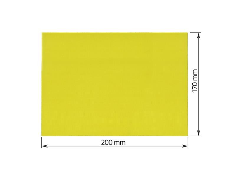 Epoxidová izolačná doska 0,5 x 200 x 170 mm pre súpravy batérií