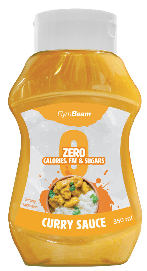 GYMBEAM Bezkalorická omáčka Curry Sauce 350ml 350 ml