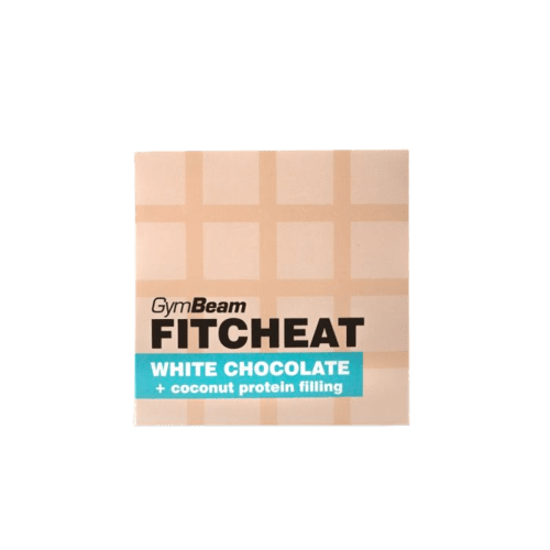 GYMBEAM Fitcheat Protein Chocolate white chocolate coconut 90 g