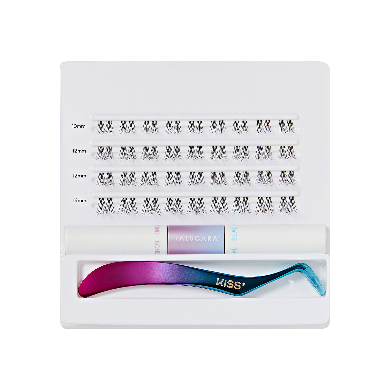 KISS Trsové riasy Falscara Eyelash - Starter Kit 01