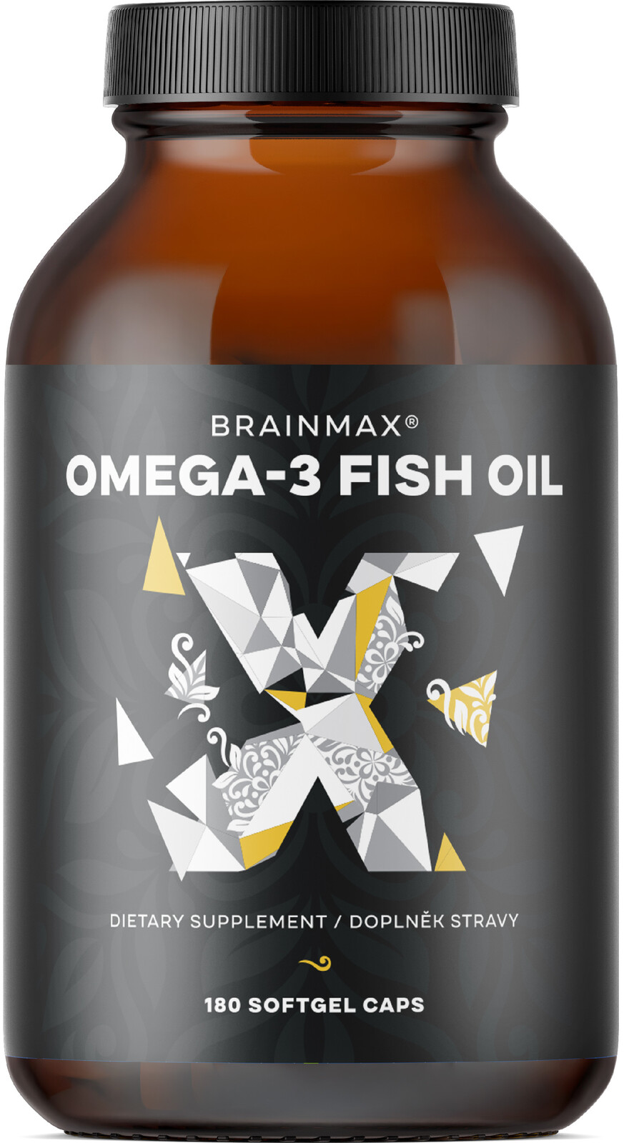 BrainMax Omega-3 Fish Oil® 180 kapsúl
