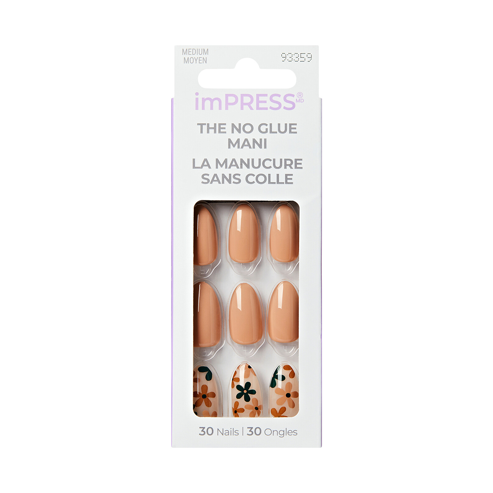 KISS Samolepiace nechty imPRESS Nails - As It Was 30 ks