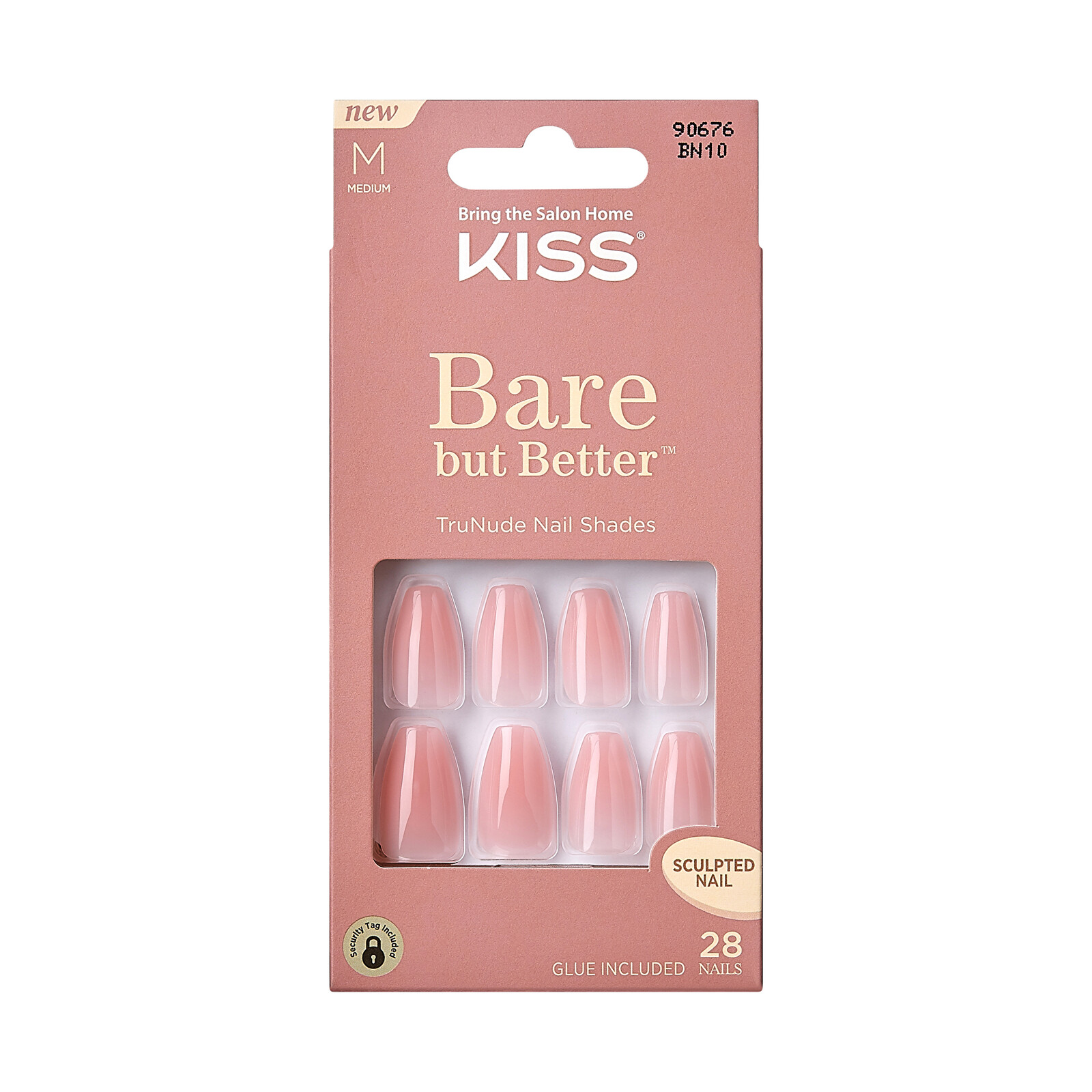 KISS Umelé nechty Bare-But-Better Nails - Bare Nude 28 ks