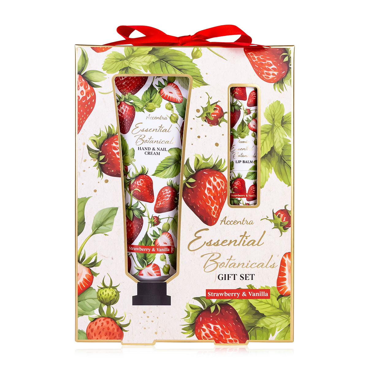 Accentra Darčeková sada Strawberry & Vanilla Essential Botanics