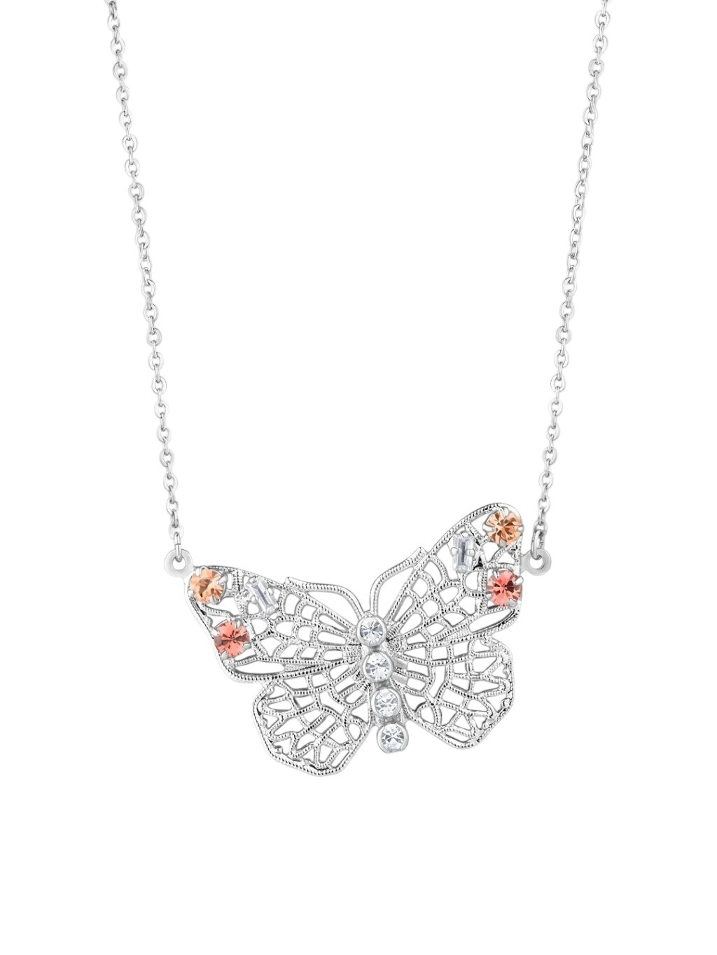 Preciosa Bižutérny náhrdelník s krištáľom Preciosa Amelia Bloom Pop 2640 70