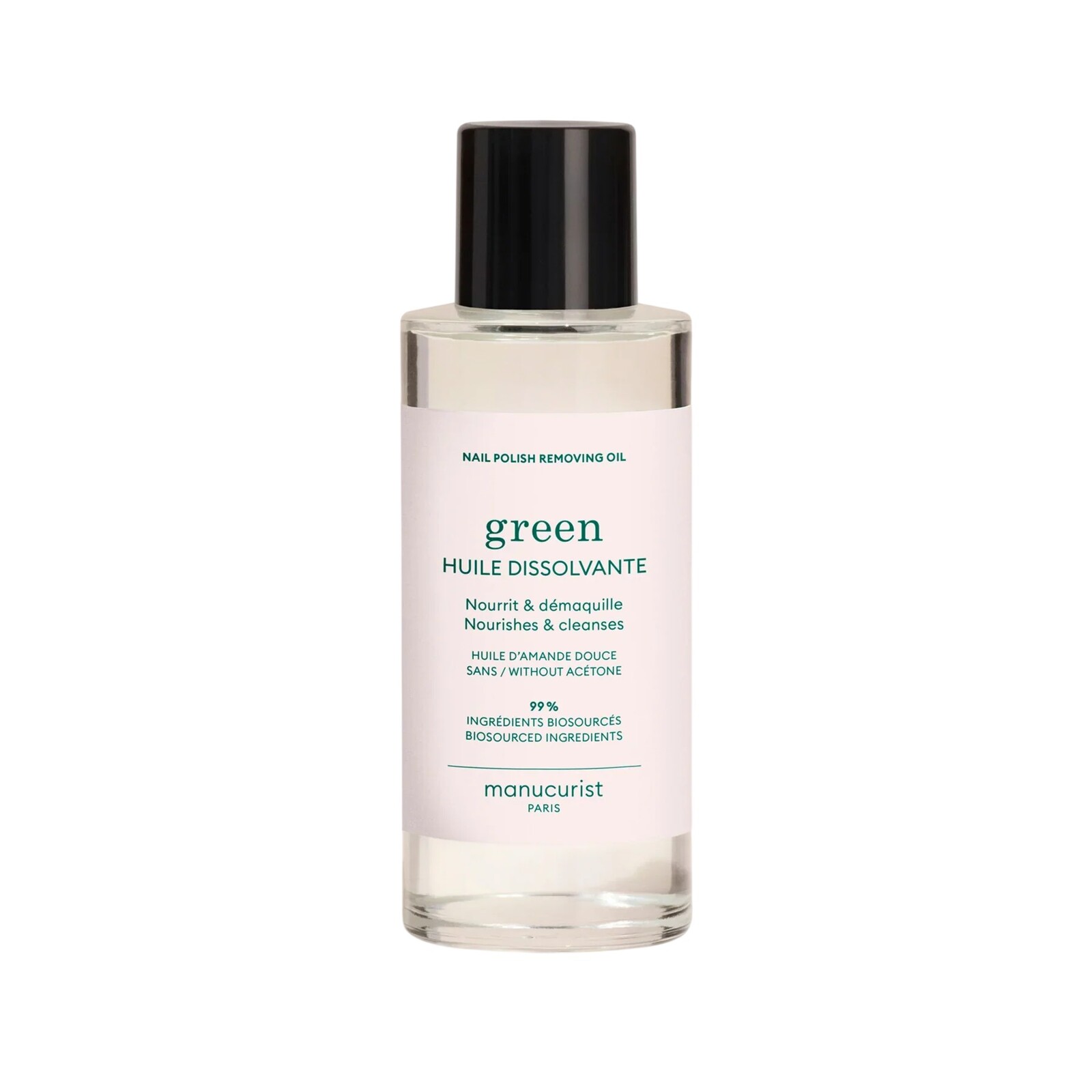 Manucurist Olejový odlakovač na nechty Green Nail Polish Removing Oil 100 ml