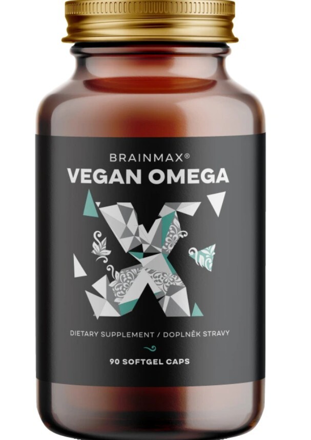 BrainMax Vegan Omega 3 - 90 kapsúl