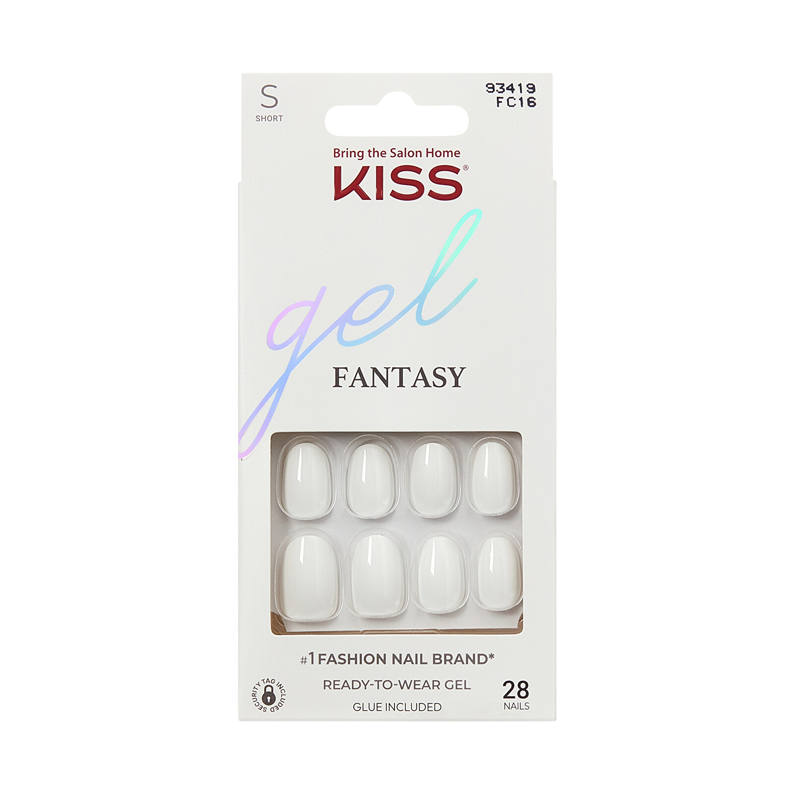 KISS Nalepovacie nechty Gél Fantasy Nails - Happy Hands 28 ks