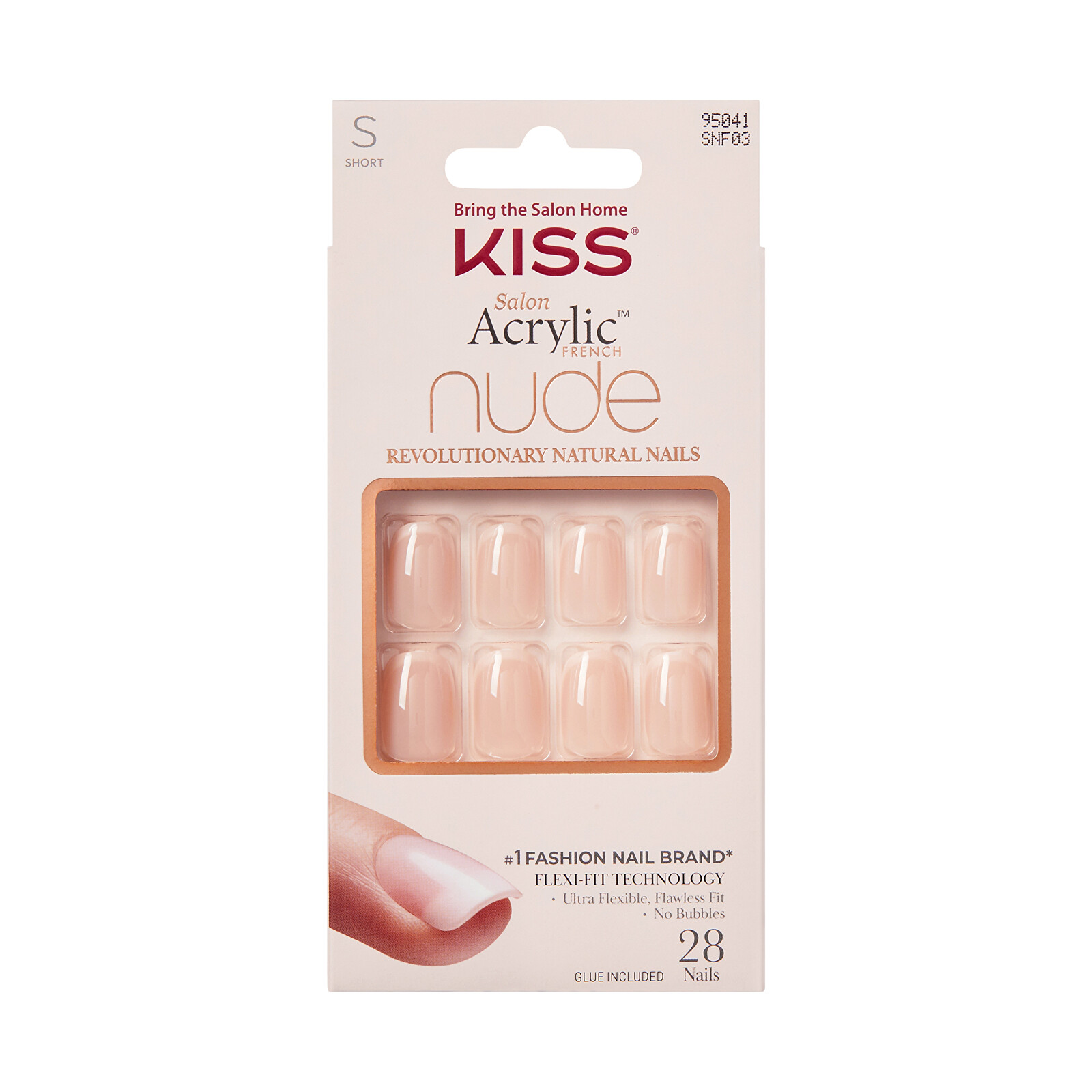 KISS Umelé nechty Salon Acrylic - Chic Beats 28 ks