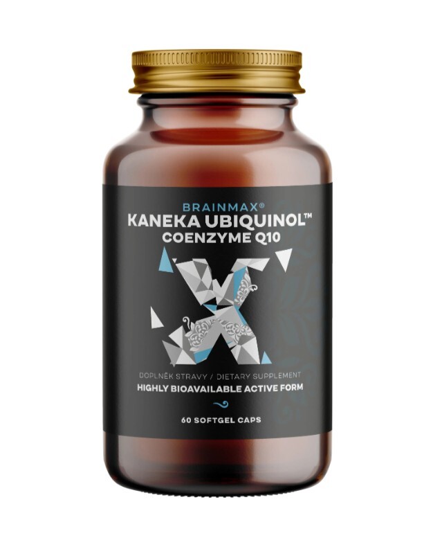 BrainMax Koenzým Q10 Ubiquinol Kaneka 60 kapsúl