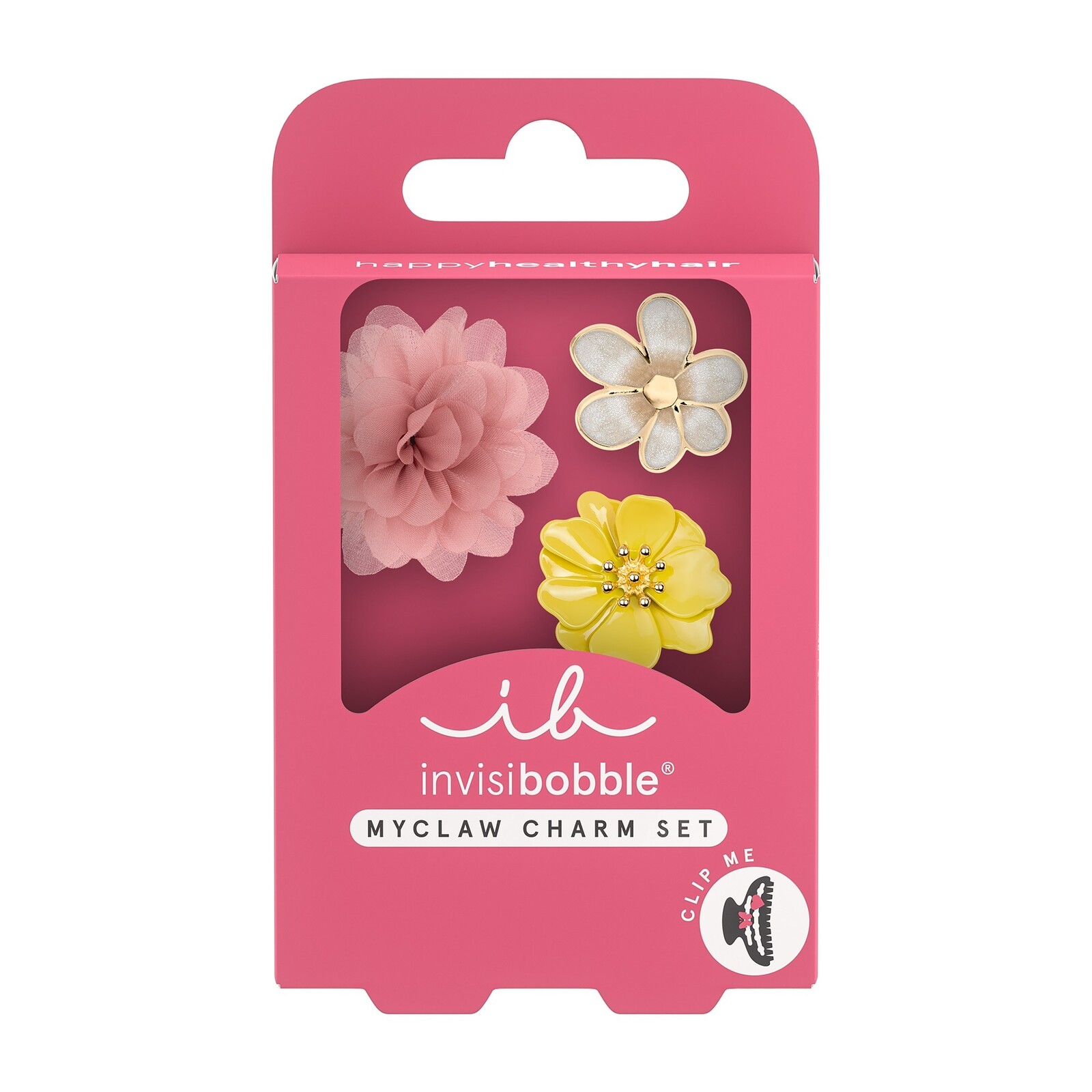 Invisibobble Ozdoby na škripec Myclaw Set Hothouse Florals 3 ks