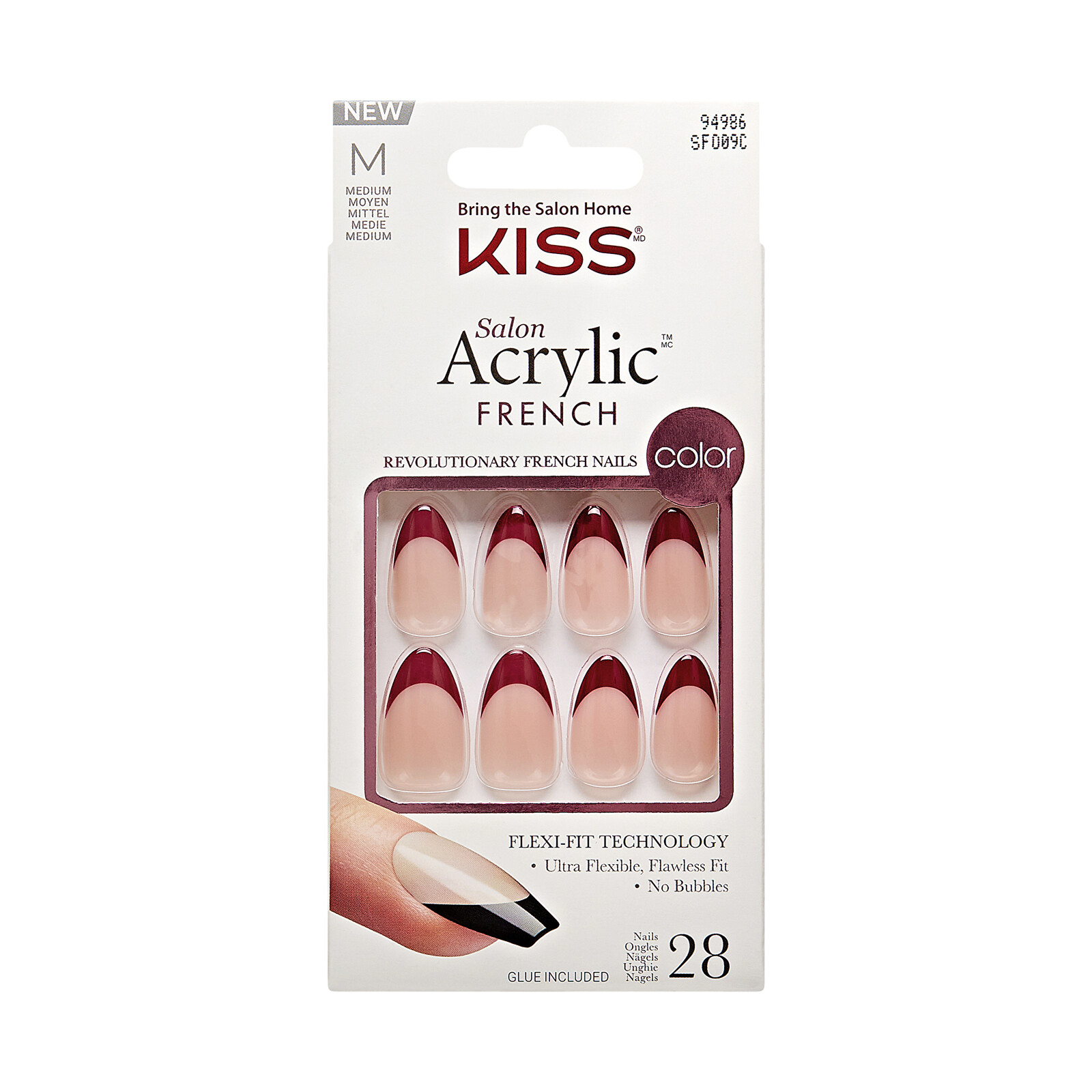 KISS KS Salon Acrylic French Color - Catchy