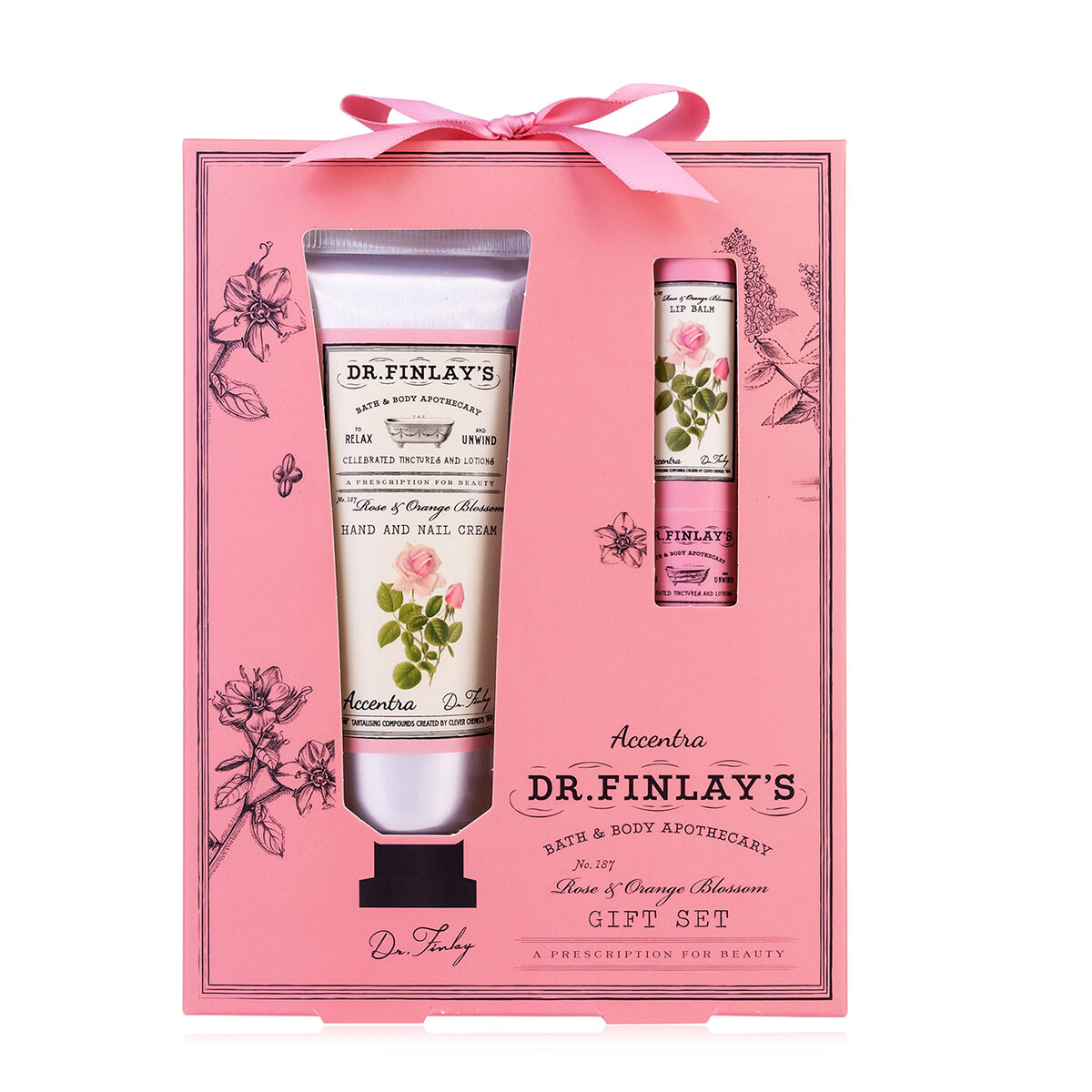Accentra Darčeková sada Rose & Orange Blossom Dr. Finlay`s