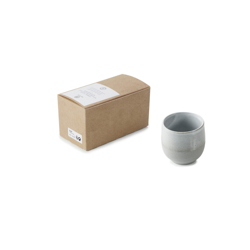 Šálka na espresso NO.W, sada 2 ks, 80 ml, arktická biela, REVOL