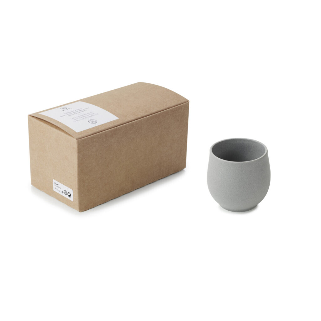 Hrnček NO.W, sada 2 ks, 200 ml, matná sivá, REVOL