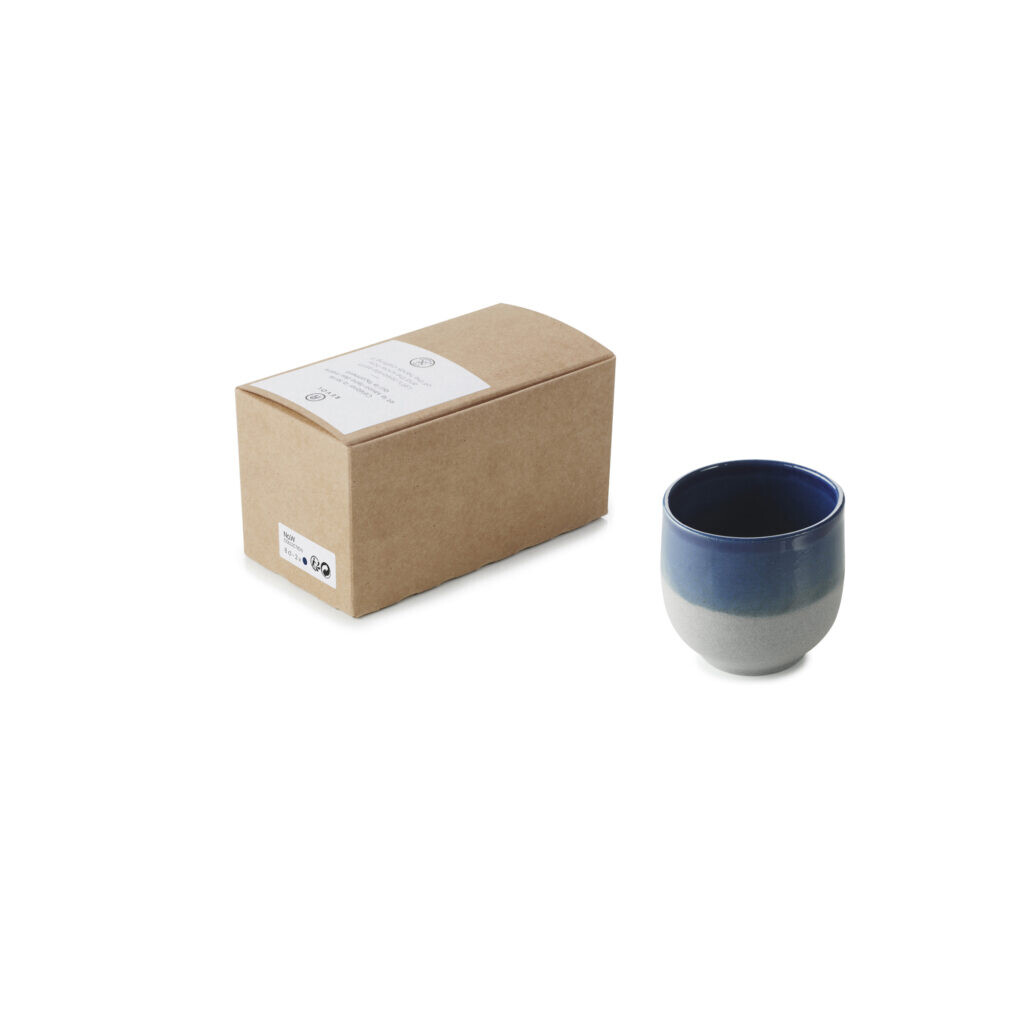 Šálka na espresso NO.W, sada 2 ks, 80 ml, indigovo modrá, REVOL