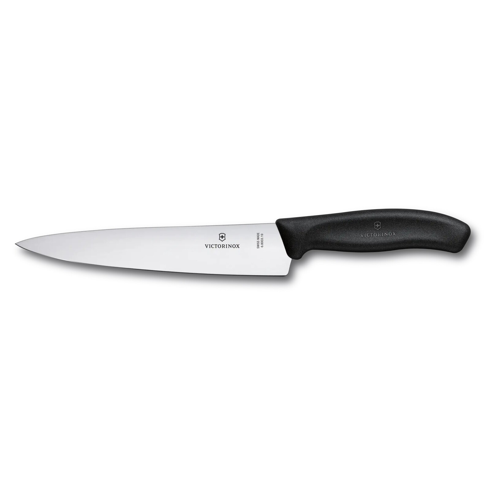Kuchársky nôž SWISS CLASSIC 19 cm, čierna, plast, Victorinox