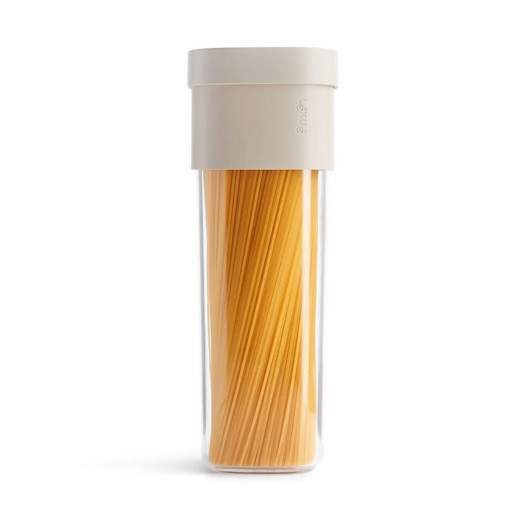 Dóza na potraviny FLIP STORAGE 1,6 l, béžová, plast, Lékué