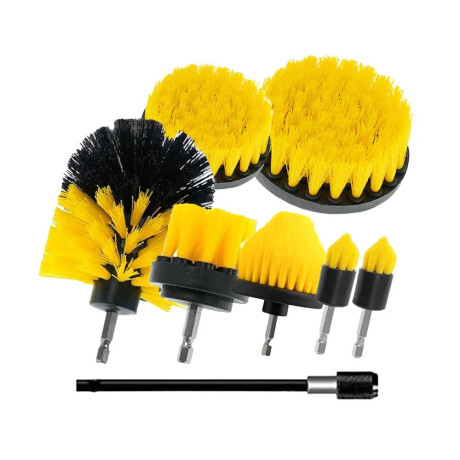 MG Brush čistiace kefy na vŕtačku 8v1