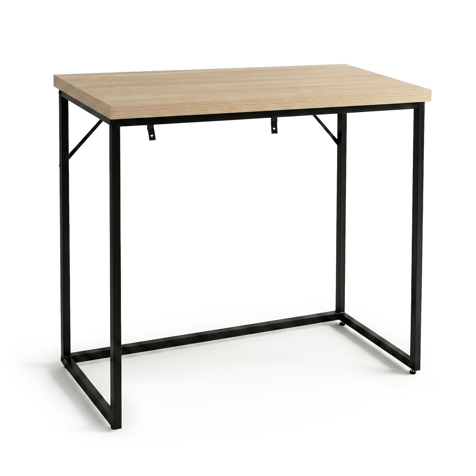 Konzolový stolek Origo 90 cm černý/dub Sonoma