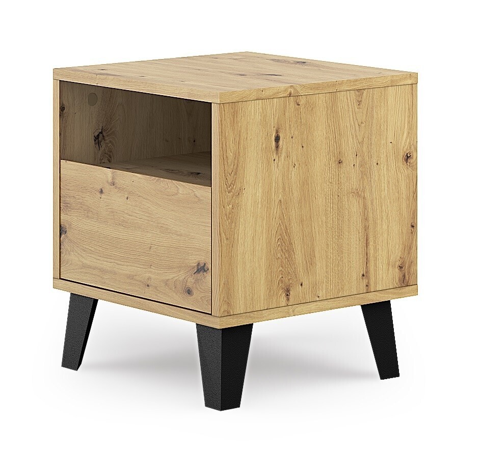 Noční stolek SCANDI dub artisan