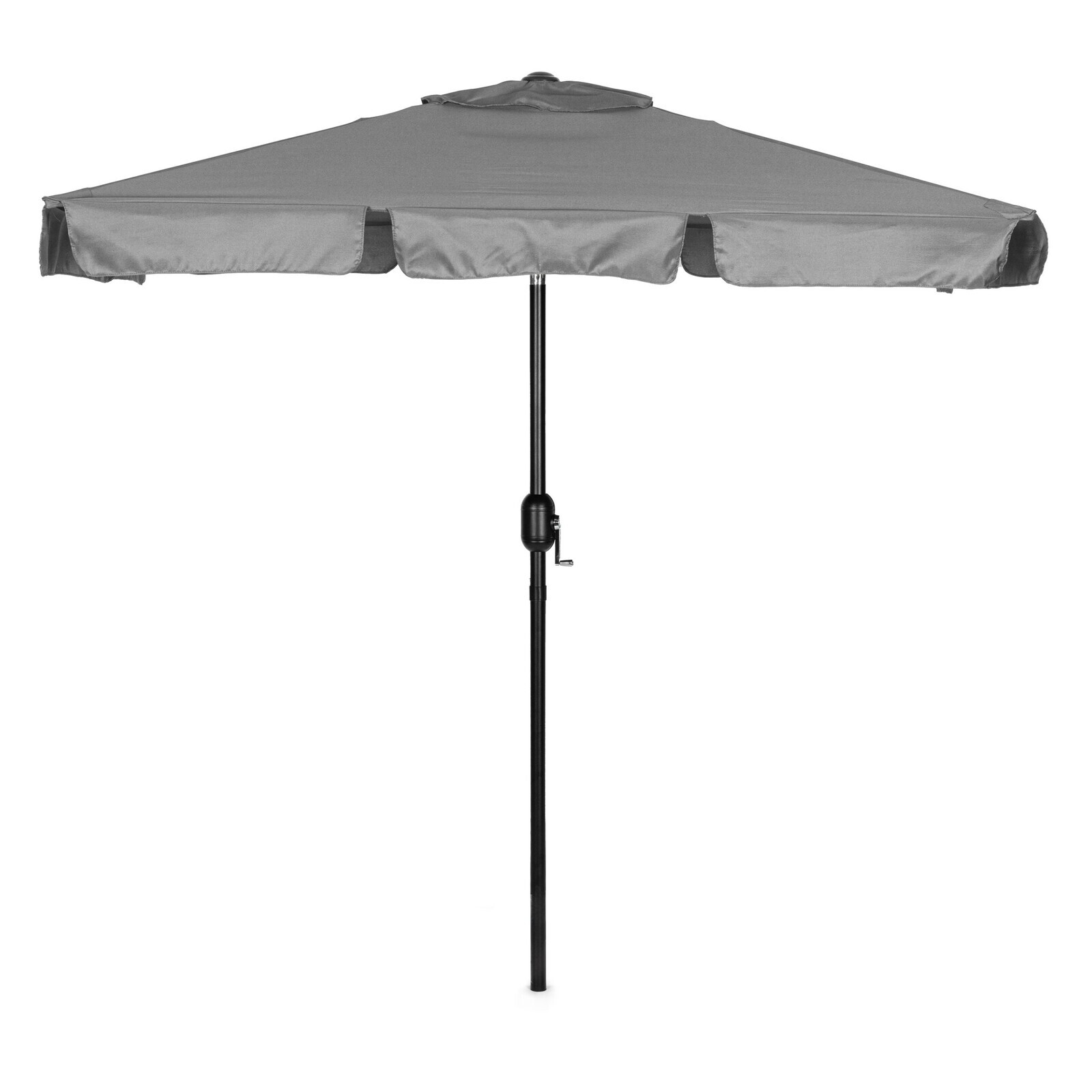 Zahradní slunečník Kosy 200x130 cm šedý