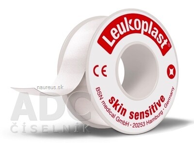BSN Medical GmbH LEUKOPLAST SKIN SENSITIVE náplasť na cievke, 2,5cm x 2,6m, 1x1 ks