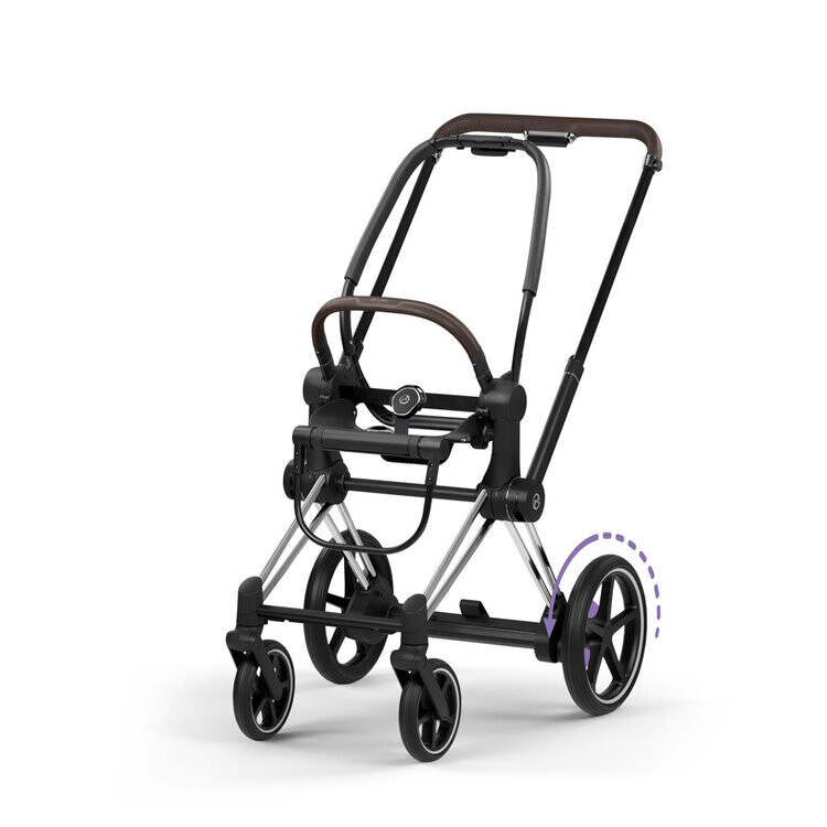 CYBEX Podvozok ePriam 5.0 Style Colection Chrome Brown 2026 Platinum