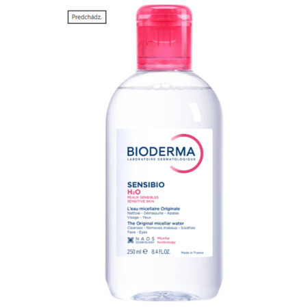 BIODERMA Sensibio H2O micelárna voda pre citlivú pleť inov.2025 250 ml