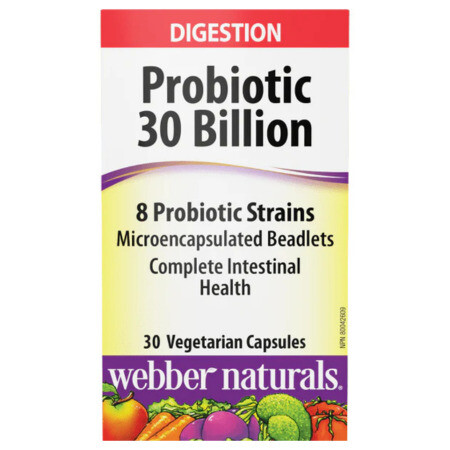 WEBBER NATURALS Probiotic 30 miliárd 8 kmeňov 30 kapsúl
