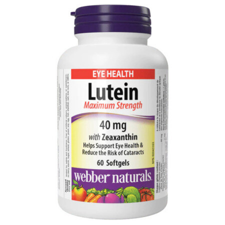 WEBBER NATURALS Luteín 40 mg 60 kapsula
