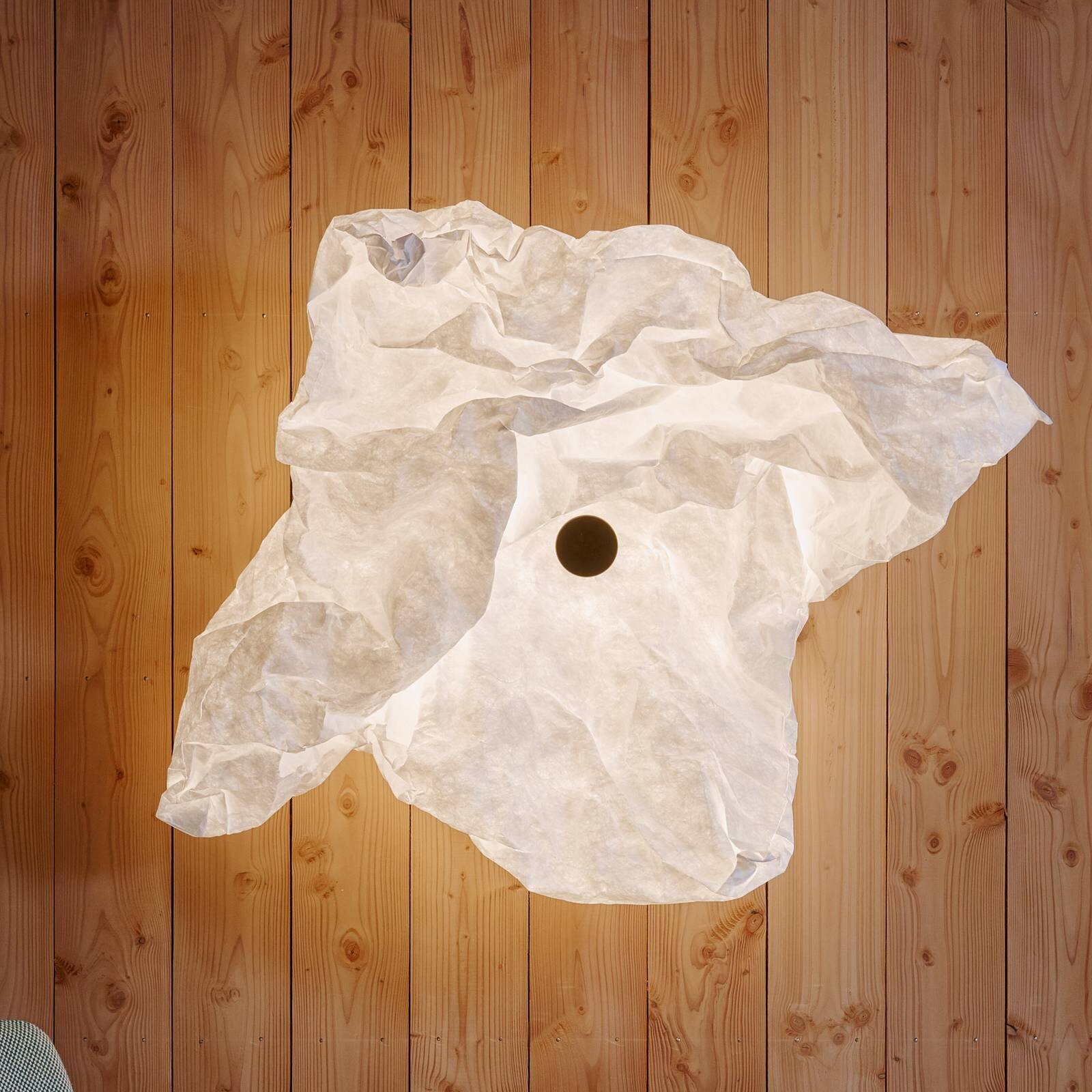 Nástenné svetlo FLOS Maap W1, šírka 150 cm, 4-pl., biela, E27