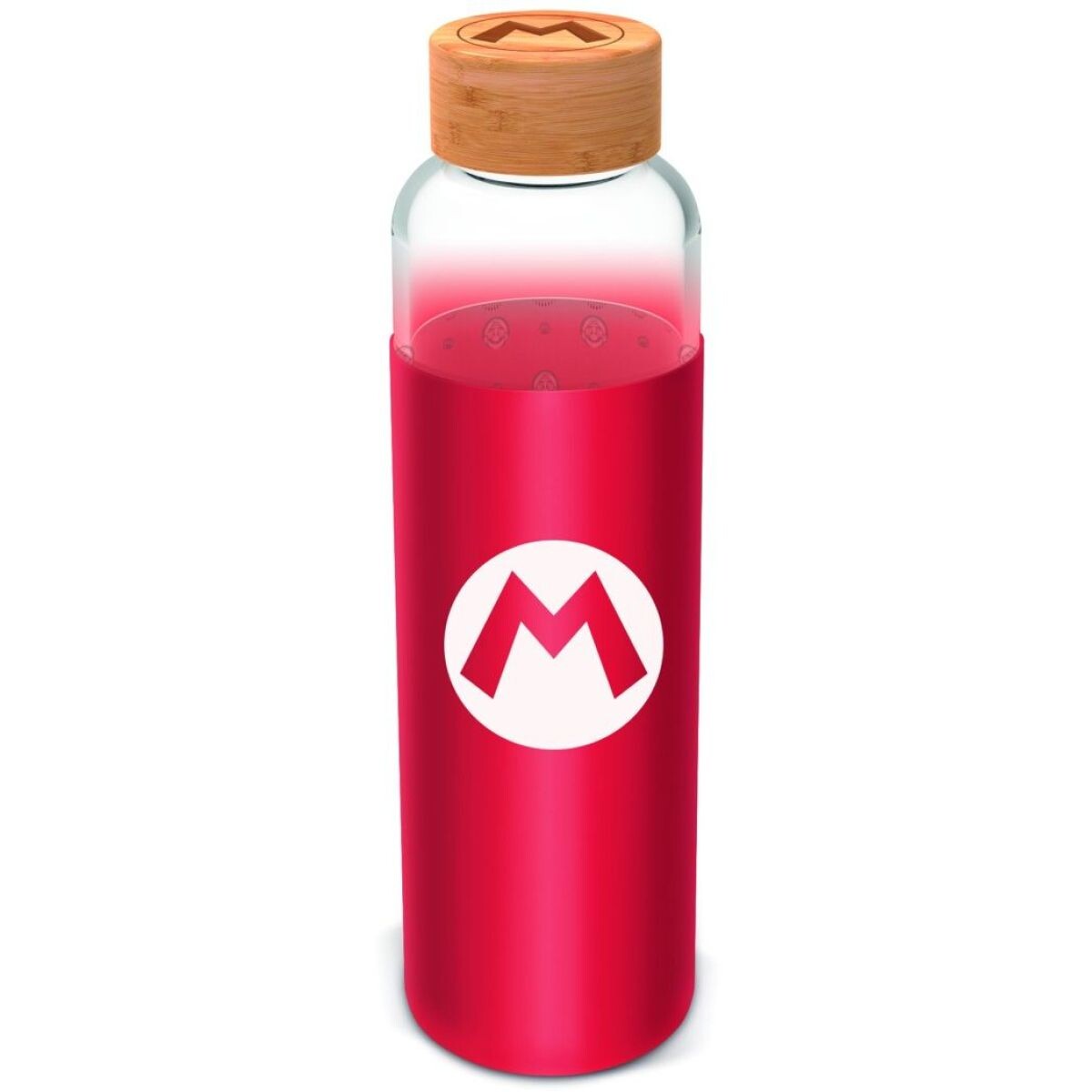 Stor Super Mario Sklenená fľaša s návlekom 585 ml