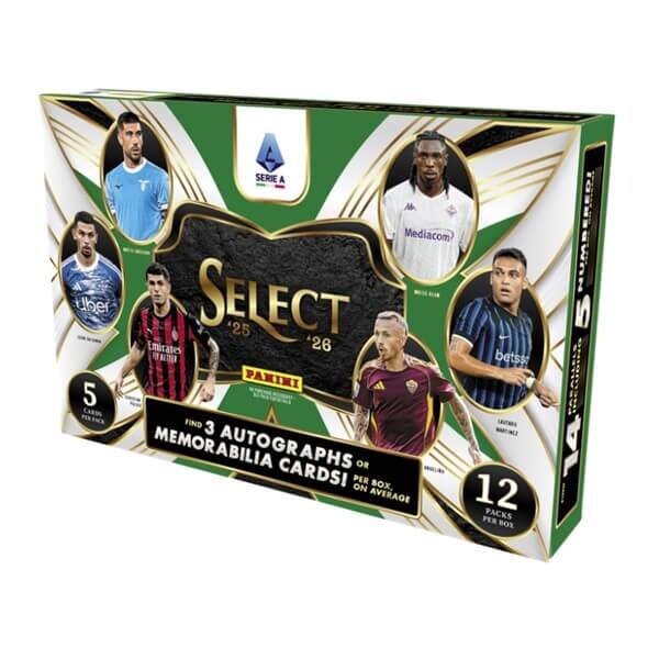 Panini 2025-2026 Panini Select Serie A Hobby Box - futbalové karty