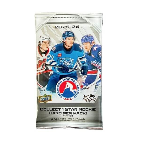 Upper Deck 2025-2026 Upper Deck AHL Hockey Hobby Balíček - hokejové karty