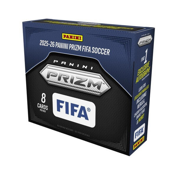 Panini 2025-2026 Panini Prizm FIFA Soccer Choice Box - Futbalové karty