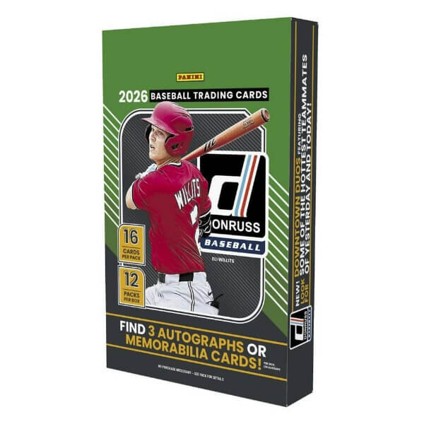 Panini 2026 Panini Donruss Baseball Hobby Box