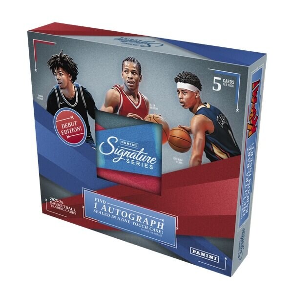 Panini 2025-2026 NBA karty Panini Signature Series Basketball Hobby Box