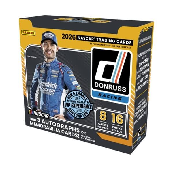 Panini 2026 Panini Donruss Racing Hobby Box - karty Nascar Racing
