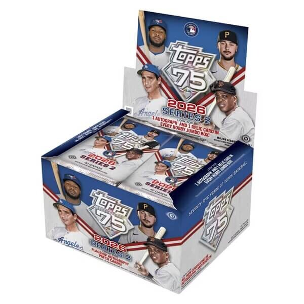 Topps 2026 Topps Series 2 Baseball Hobby Jumbo Box - zberateľské karty MLB