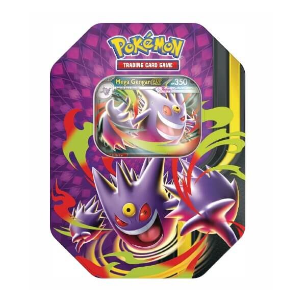 Nintendo Plechovka Pokémon Mega Moonlit Tin - Mega Gengar ex
