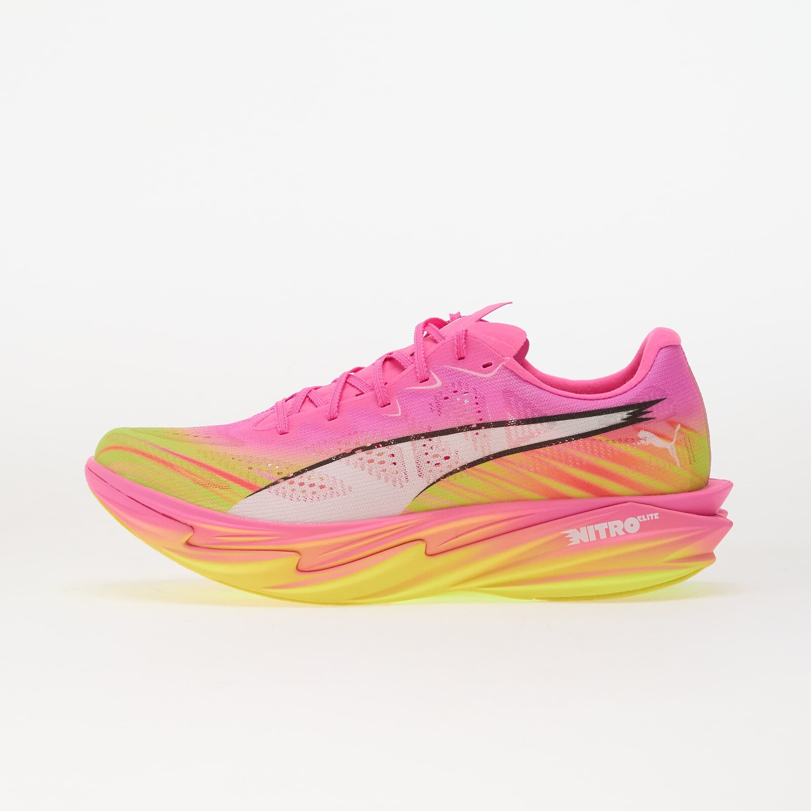 Tenisky Puma Deviate NITRO Elite 4 ST Poison Pink/ Yellow Alert EUR 45