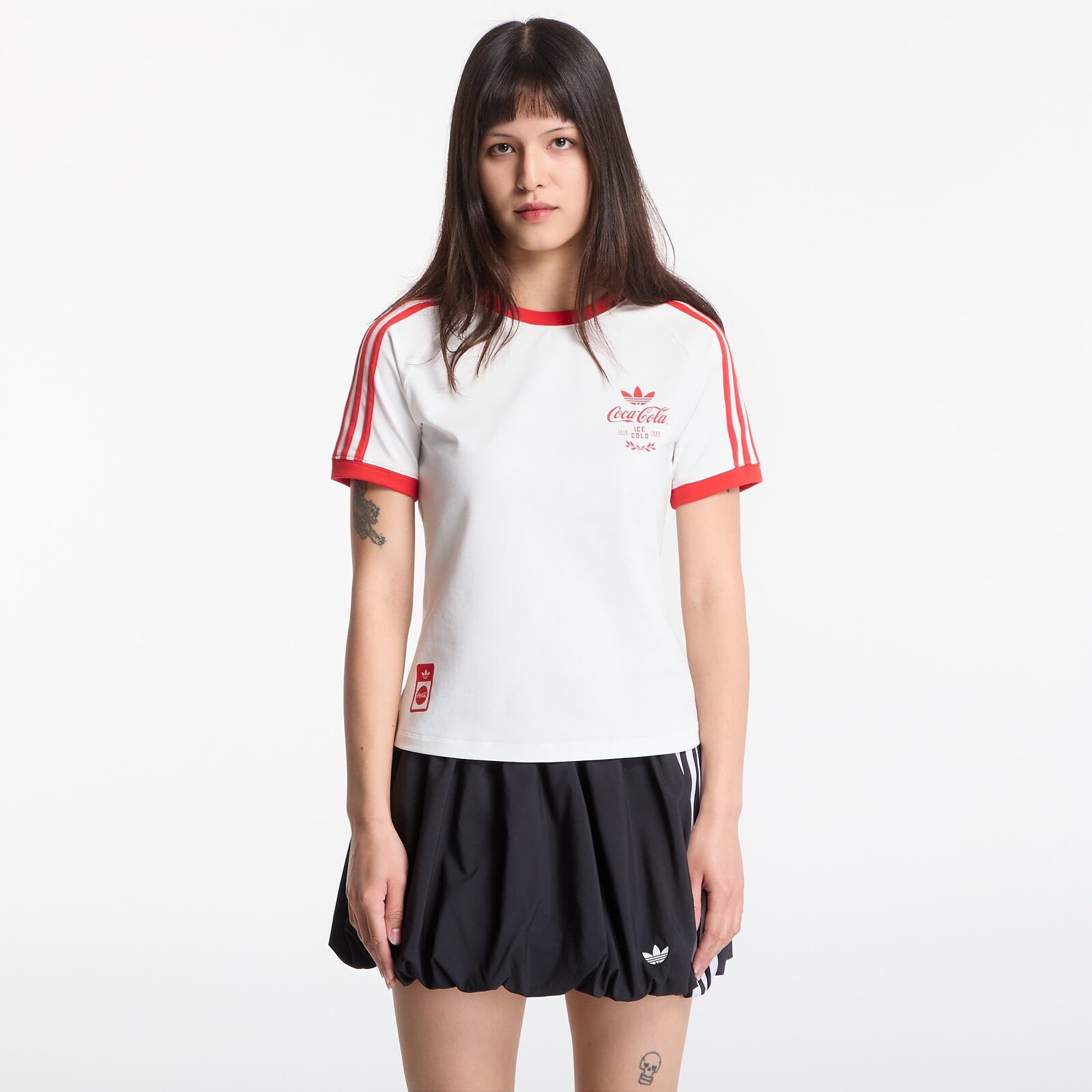 Tričko adidas x Coca Cola 3 Stripes Tee Core White L