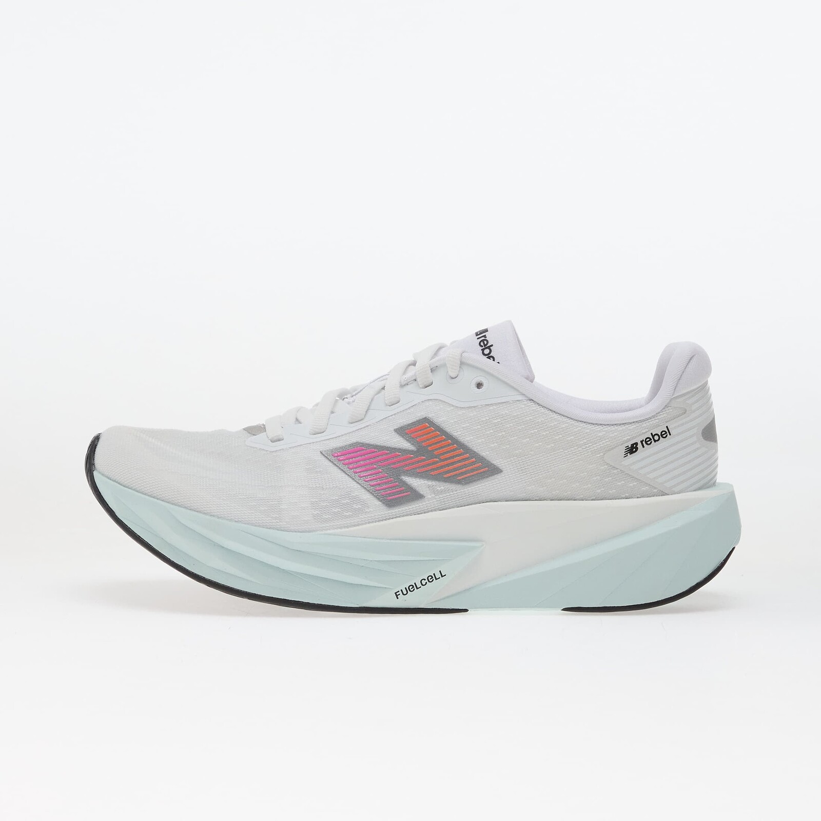 Tenisky New Balance Fuel Cell Rebel v5 White/ Pink Heat/ Glint Blue EUR 39